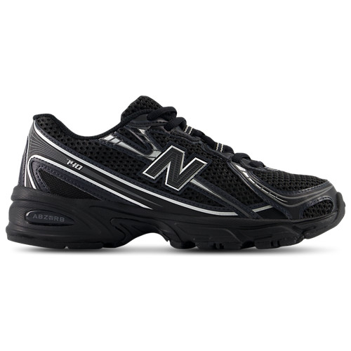New balance 740 nero argento - new,